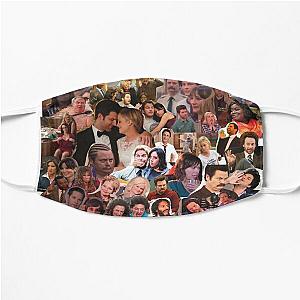 Parks and Recreation Collage Flat Mask