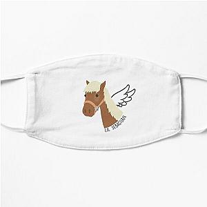 Lil Sebastian Parks and Rec Sticker Flat Mask