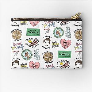 Parks and Recreation TV Show Art Zipper Pouch