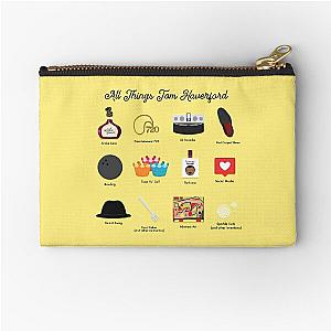 Parks and Rec All Things Tom Haverford  Zipper Pouch