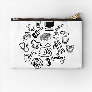 Parks and Recreation Iconography Zipper Pouch