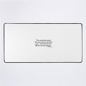 Ron Swanson Quote - Parks and Recreation Desk Mat