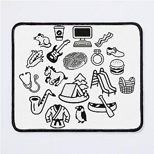 Parks and Recreation Iconography Mouse Pad