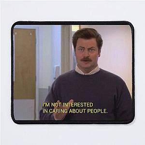 Funny Parks and Recreation Ron Swanson  Mouse Pad