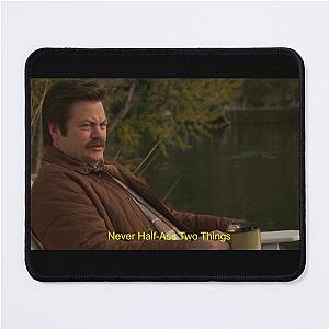 Funny Parks and Recreation Ron Swanson  Mouse Pad