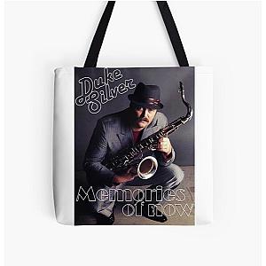 Duke Silver- Ron Swanson - Parks and Recreation All Over Print Tote Bag