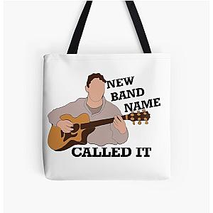 New Band Name, Andy Parks and Recreation All Over Print Tote Bag