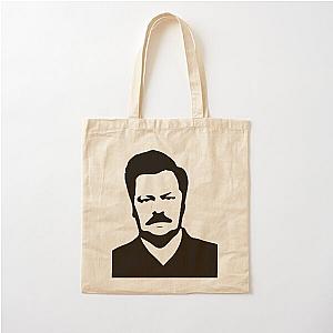 Ron Swanson - Parks and Recreation Cotton Tote Bag