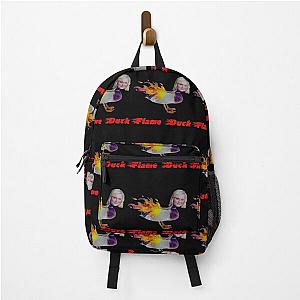 Parks and Recreation Flame Duck   	 Backpack