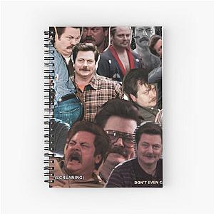 Ron Swanson - Parks and Rec Spiral Notebook