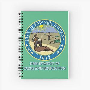 Pawnee Indiana Parks and Recreation Spiral Notebook