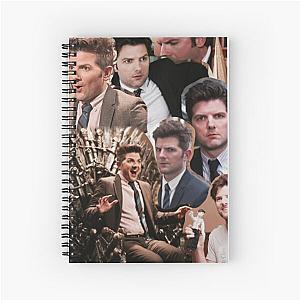 Ben Wyatt - Adam Scott - Parks and Recreation Spiral Notebook