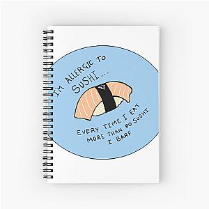 Parks and Recreation - Sushi Spiral Notebook