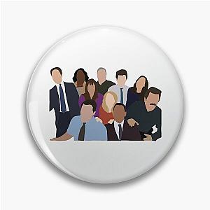 Parks and Rec Cast Pin