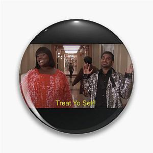 Funny Parks and Recreation Tom and Donna Treat Yo Self  Pin