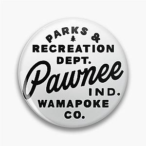 Pawnee Parks and Recreation Department Indiana Wamapoke County Pin