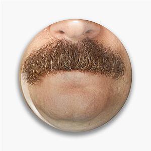 Parks and Recreation Ron Swanson moustache  Pin