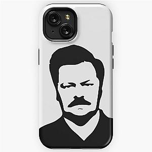 Ron Swanson - Parks and Recreation iPhone Tough Case