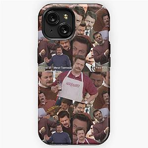 Ron Swanson - Parks and Rec iPhone Tough Case