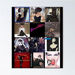 Pat Benatar Album Covers Poster