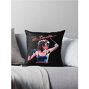 Pat Benatar - In the Heat of the Night Throw Pillow