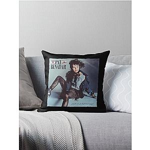 Pat Benatar Throw Pillow