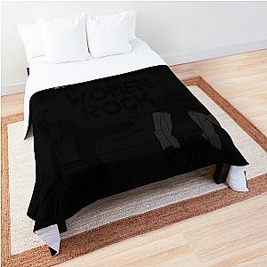 Women Rock - Pat Benatar Comforter