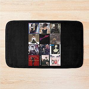 Pat Benatar Album Covers V-Neck Bath Mat