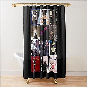 Pat Benatar Album Covers Shower Curtain