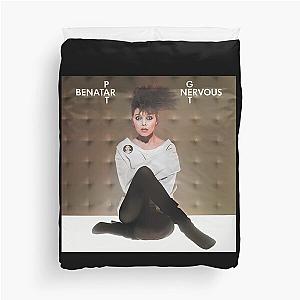 Pat Benatar get nervous Duvet Cover