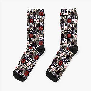 Pat Benatar Album Covers V-Neck Socks