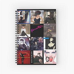 Pat Benatar Album Covers V-Neck Spiral Notebook