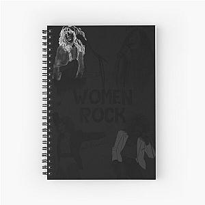 Women Rock - Pat Benatar Spiral Notebook