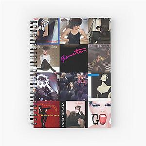 Pat Benatar Album Covers Spiral Notebook