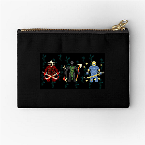 One Path. Endless Pain. Achra. Path Of Achra Zipper Pouches