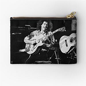 Pat Metheny - BW Photograph Zipper Pouch