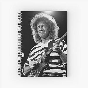 Pat Metheny - BW Photograph Spiral Notebook