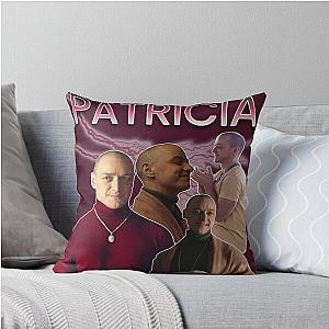 Patricia Split James Throw Pillow