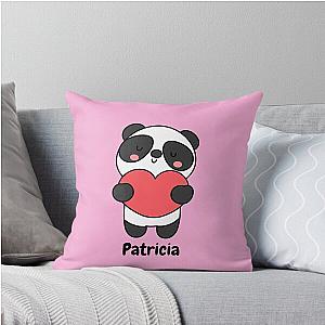 Patricia Women's Clothing and Fashion Throw Pillow