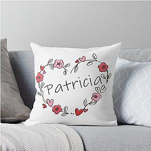 My Name is Patricia Throw Pillow