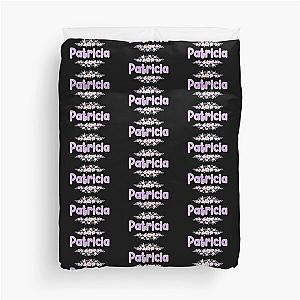 Purple Flower Patricia Label Duvet Cover