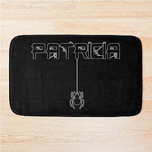 Patricia woman funny spider web bath mat