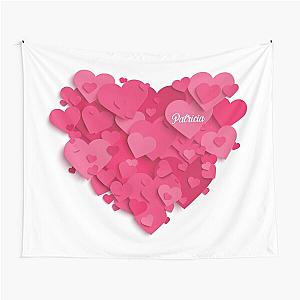 Love Romantic Birthday Gift for Girlfriend Patricia Tapestry