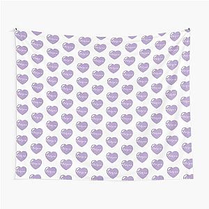 Patricia Name Purple Heart Tapestry