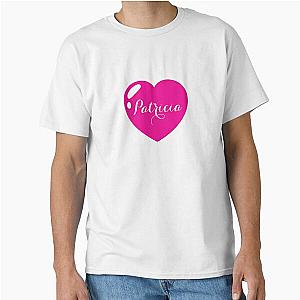 Patricia Name with Pink Heart Classic T-Shirt