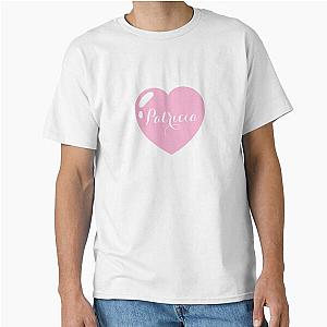 Patricia Pink Heart Classic T-Shirt