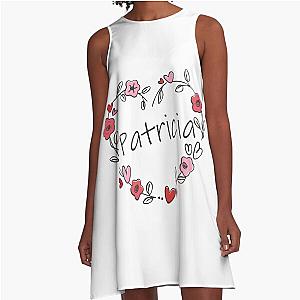 My name is Patricia A Line Dress