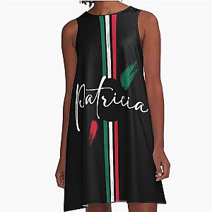 NAME PATRICIA A Line Dress