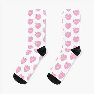 Patricia Name with Pink Heart Socks