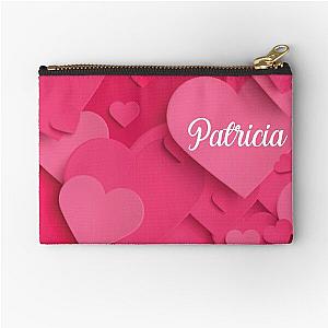 Love Romantic Gift for Girlfriend Patricia Zipper Pouch